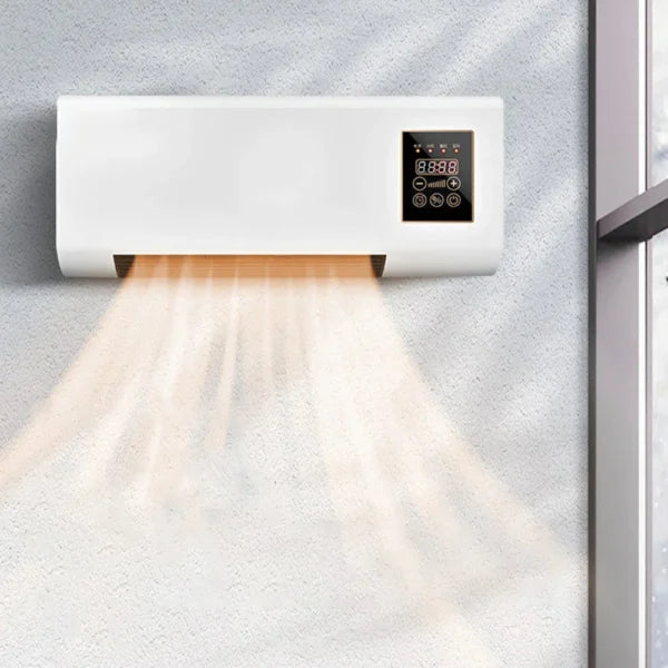 Aer conditionat cu ventilator, aer rece si cald, Putere 1800W, portabil