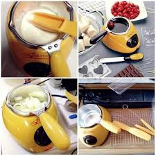 Aparat Electric Pentru Topit Ciocolata + Set Fondue – Chocolatiere