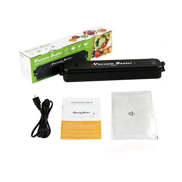 Aparat de sigilat și vidat Vacuum Sealer - 220V, 90W, Negru