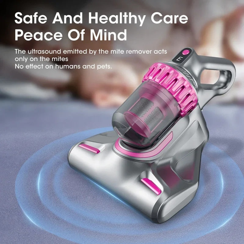Aspirator de Pat Anti-Acarieni Wireless