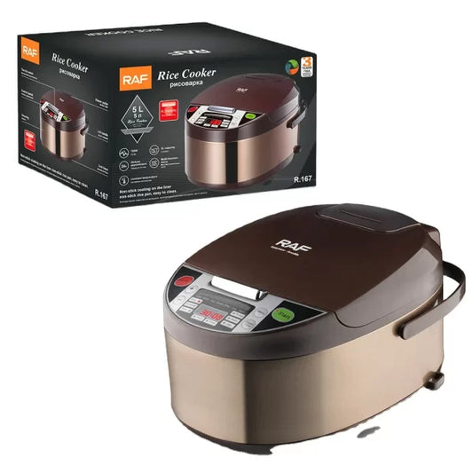 Aparat pentru Gatit Orezul, Rice Cooker RAF, Capacitate 5L, 700W