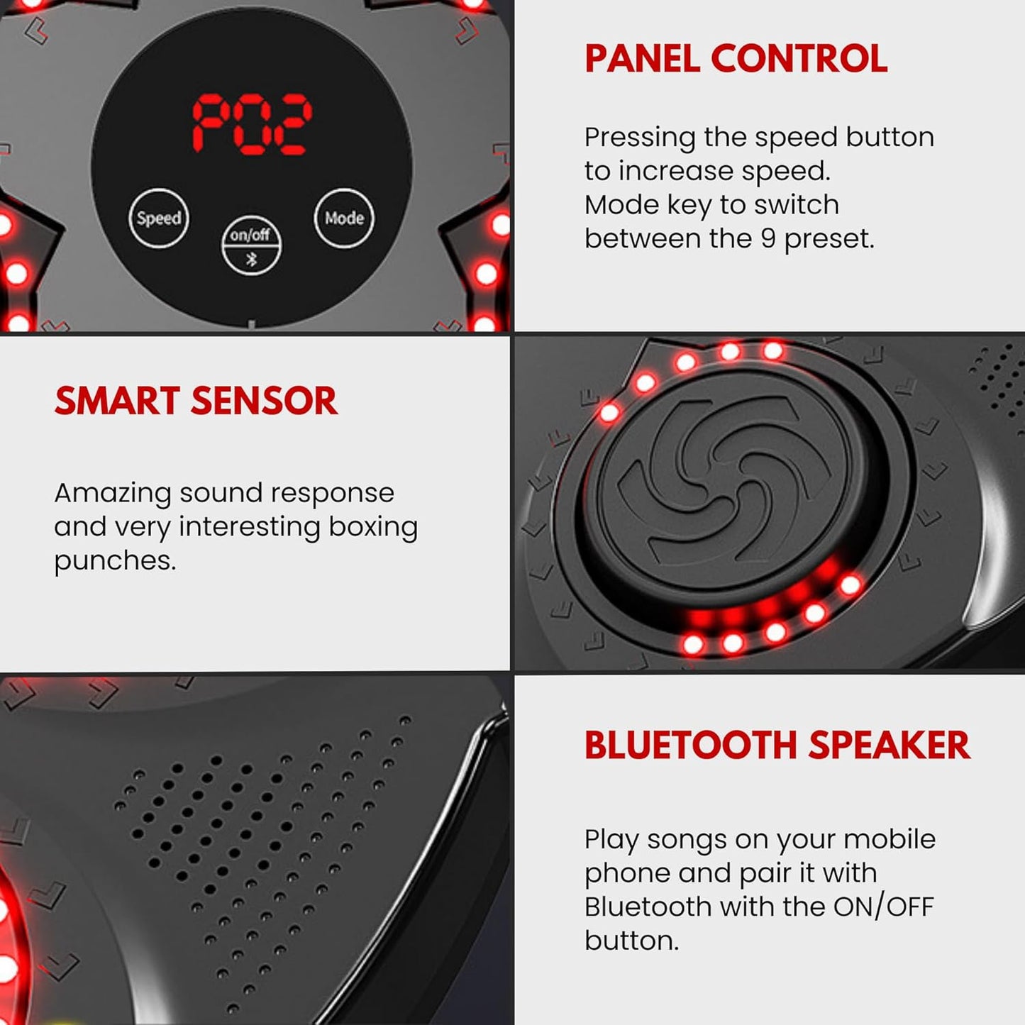 Aparat Inteligent de Boxat cu Bluetooth