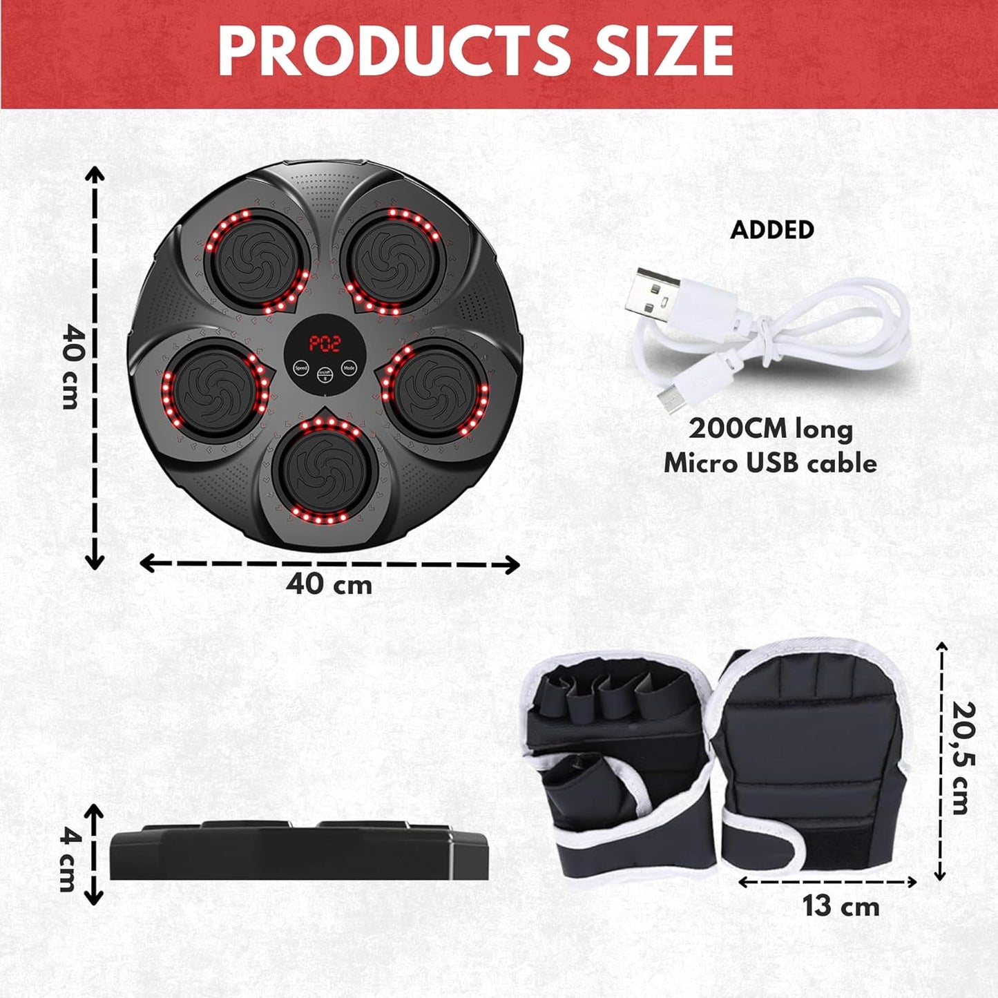 Aparat Inteligent de Boxat cu Bluetooth