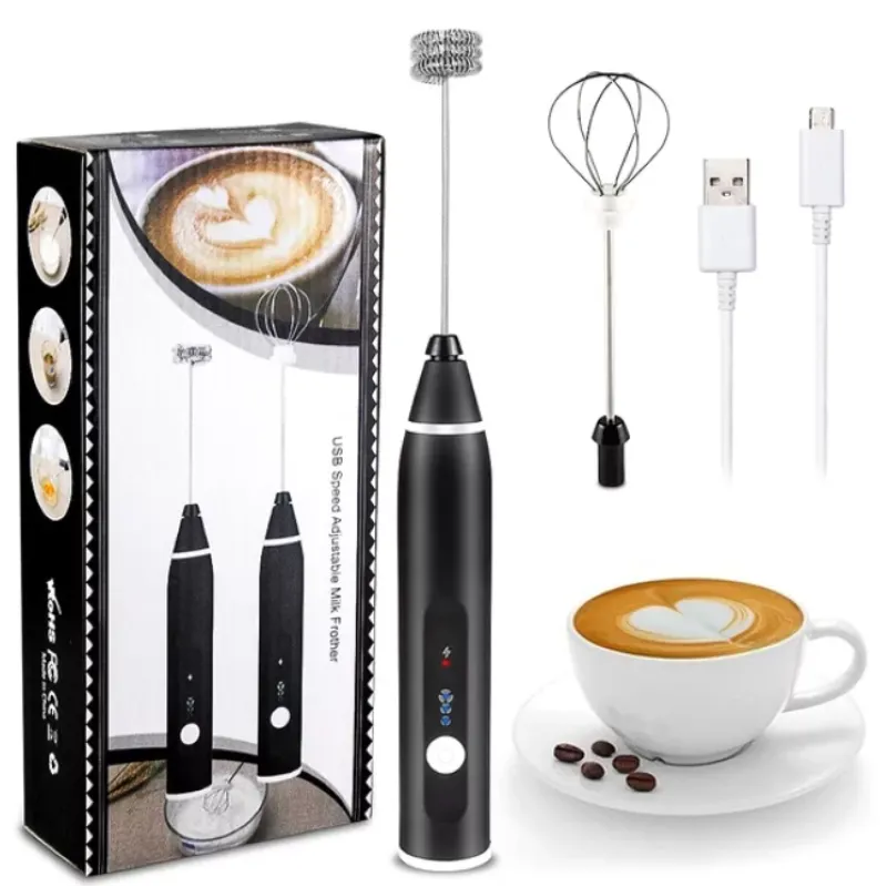Aparat Electric de Mixat Laptele pentru Cafea cu Cablu USB