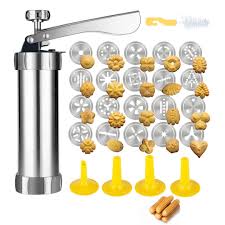 Aparat din inox pentru biscuiti si fursecuri
