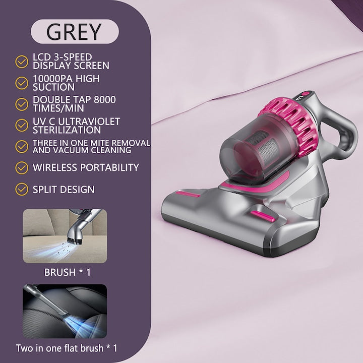 Aspirator de Pat Anti-Acarieni Wireless