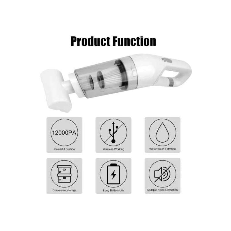 Aspirator Vertical Multifuncțional 2 în 1